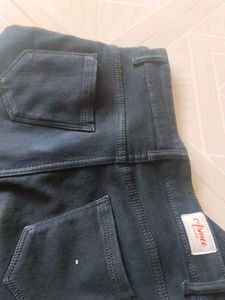 Black Straight Fit Jeans