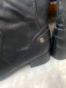 Black Knee High Boots