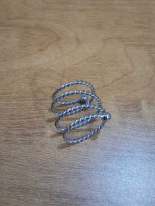 Silver Twist Ring