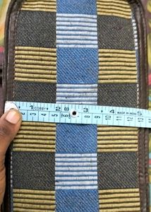 Jute shoulder bag