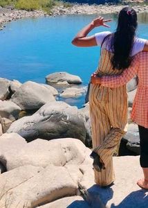 Striped Jumpsuit