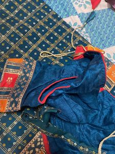 Beautiful Saree With Stiched Blouse