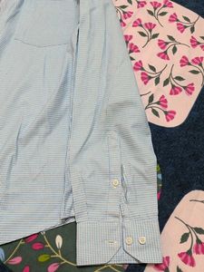 Men&#39;s Blue Checked Shirt