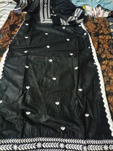 Black And White Kurti