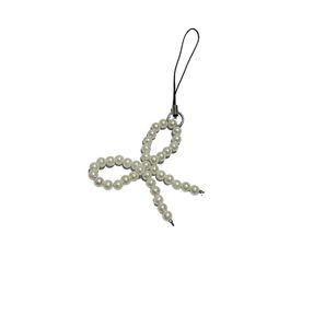 Pearl Bow Phone Charm