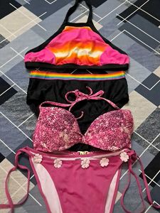 combo Of Four  Bra panty  imported fabric  like ne