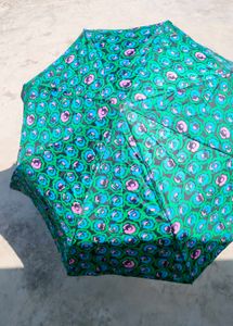 Floral Patterned Umbrella