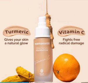 🎉SALE ON MAMAEARTH GLOW SERUM FOUNDATION 🎉