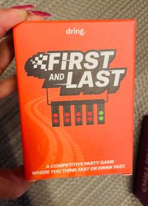New First and Last Party Game
