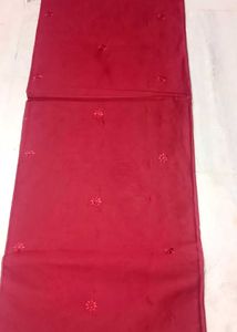 Elegant Maroon Saree