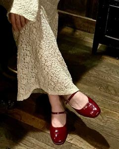 Cherry Red Flats🌹