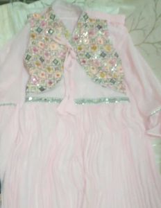 Embroidered Ethnic co ord set- kurti set