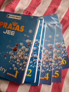 Prayas JEE Chemistry Module [8 modules]