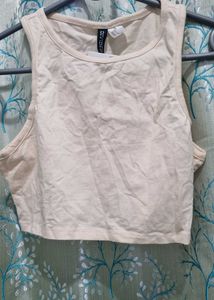 H&amp;M Basic Crop Top