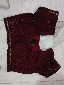 Beautiful Heavy Saree With Blouse 🤩
