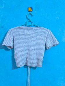 Striped Crop Top