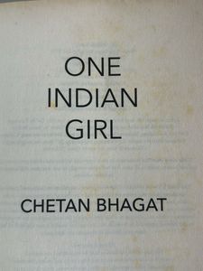 One Indian Girl By Chetan Bhagat