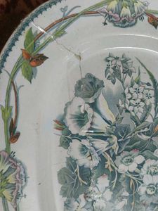 Vintage Floral Wallplate Refurbished
