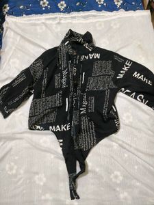 Stylish Graphic Print Top