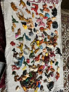 Vintage Toy Animal Collection