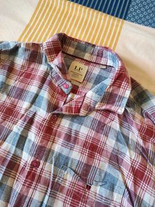 Louis Philippe Plaid Flannel Shirt