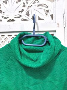 Green Turtleneck Sweater C