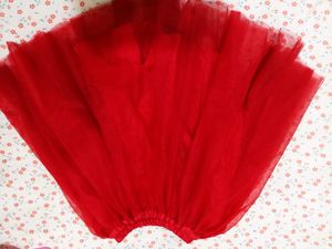 Women Barbie Red Skirt