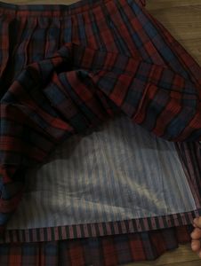 Korean Check Imported Skirt