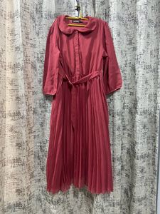 A-line Red Dress