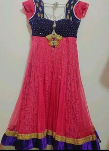 Rose Suit &amp; Dupatta Without Bottom 30 Bust