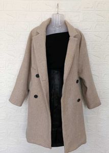 Korean Beige Overcoat