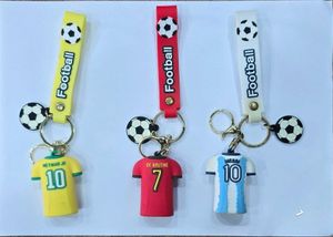FOOTBALL JURSEY KEYCHAIN SET OF 3