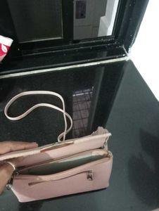 Forever Young Pink Fringe Crossbody Bag