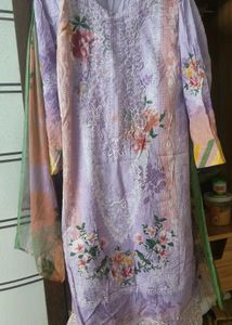 Lavender Patchwork Dress