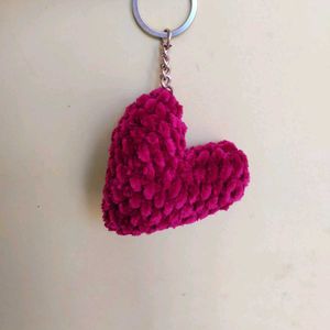 One Heart Keychain