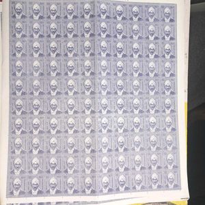 2017,SubramanyaBharati 50p sheet 100
