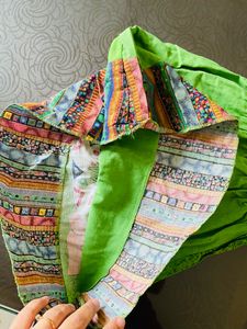 Egyptian Print Short Dress