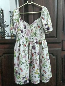 White Mini Frock