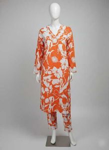 Floral Print Casual kurti set