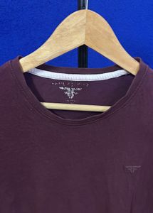 Fame forever Medium Wine Tee