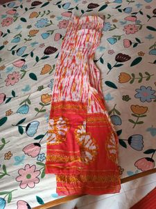 Selling Orange Kurta Set
