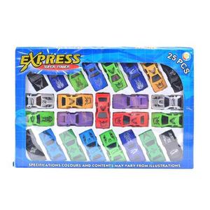 Super Car Set for Kids (Pack of 25) - Multicolor T