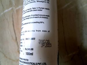 CUTICLEAR FACEWASH