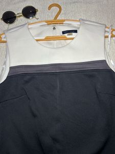 Tommy Hilfigar Black And White Dress