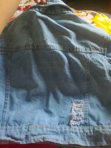 Distressed Denim Jacket