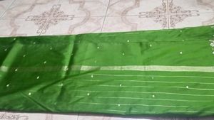 Green &amp; Gold Saree