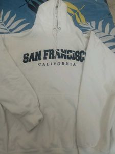 San Francisco White Hoodie