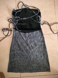 Silver Sparkly Disco Dress🦪🦢🌁