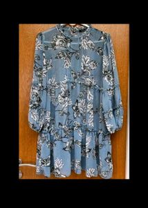 Floral Print Mini Dress