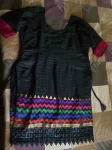 Black punjabi kurti